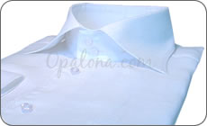 Chemise en lin blanche