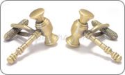 Auctionneer's gavel cufflinks