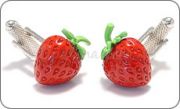 Strawberry cufflinks