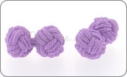 Lilac knot cufflinks