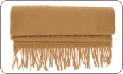 Echarpe en cashmere camel