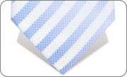 Sky blue club tie