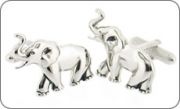 Elephant cufflinks