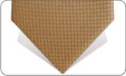 Beige and light brown tie