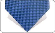Light blue and blue tie