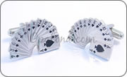 Pack of cards cufflinks