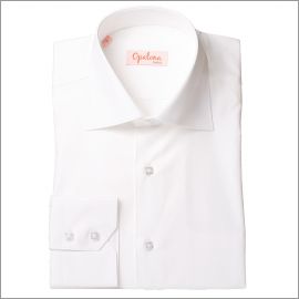 White slim fit dress shirt