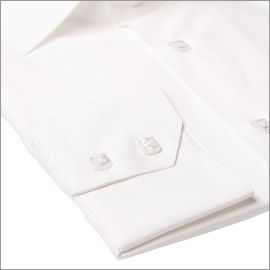 White slim fit dress shirt