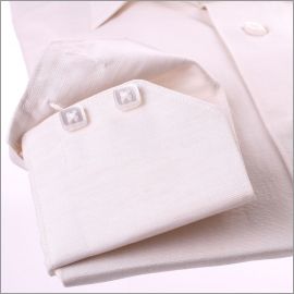 Chemise cintr�e �crue en lin