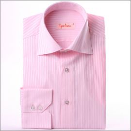 Chemise cintr�e rose