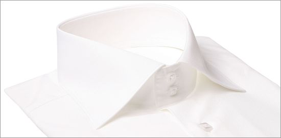 White slim fit dress shirt