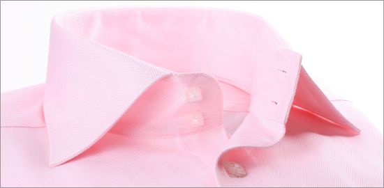 Chemise cintr�e rose