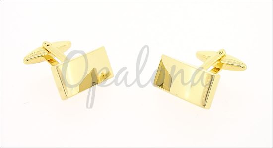 Gold slipway cufflinks