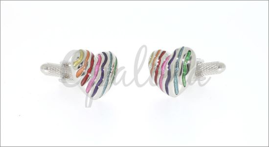 Multicolored heart