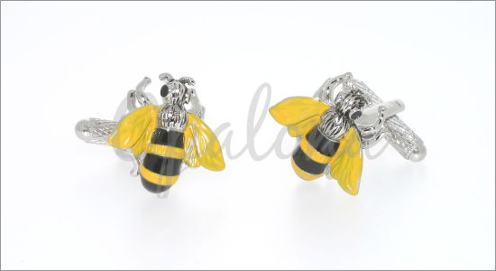 Busy bee cufflinks