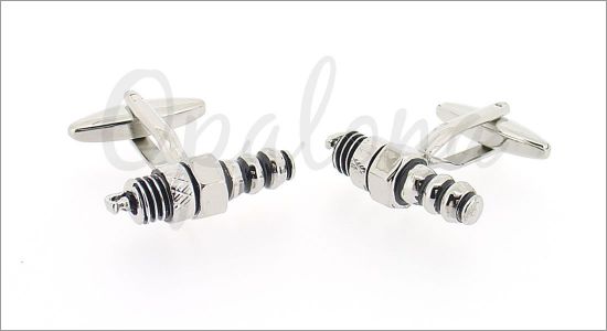 Spark plug Cufflinks