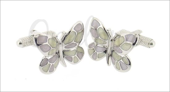 Butterfly cufflinks