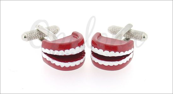Dentures cufflinks