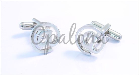 Arobase cufflinks