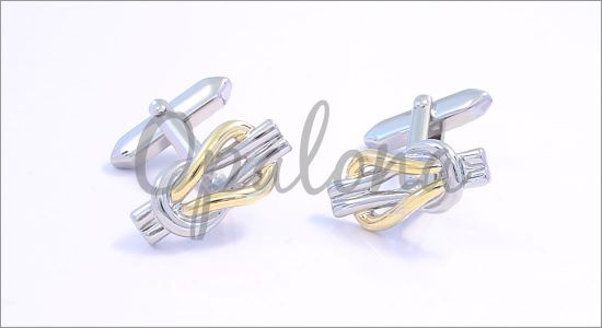 Double knots cufflinks