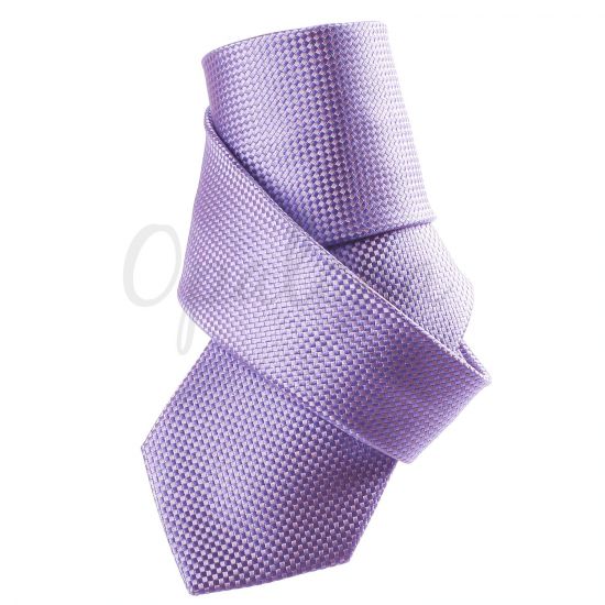Light grey and lilac tie