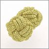 Shiny gold knot cufflinks
