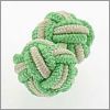 Passementerie verte et cr�me