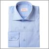 Chemise bleue cintr�e