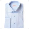 Blue french cuff shirt