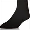 Chaussettes noires en laine