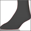Chaussettes grises en laine