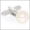 Pearl effect cufflinks
