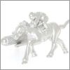 Horse & rider cufflinks
