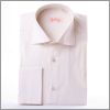 Cream french cuff shirt