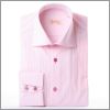 Pink napolitan cuff shirt