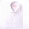 Chemise cintr�e blanche col un bouton