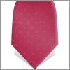 Cravate framboise � pois franboises