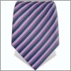 Cravate ray�e violette