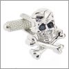 Skull and crossborne cufflinks