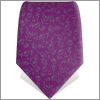 Purple with lihgt grey flowers tie