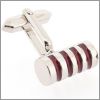Cylinder with red striations