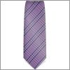 Lilac and navy blue Prince of Walles thin tie