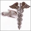 Doctor caduceus cufflinks