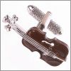 Violin cufflinks