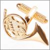 Horn cufflinks