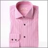 Chemise � rayures roses et noires