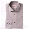 Brown and beige stripes shirt