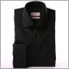 Black french cuff shirt