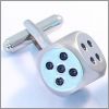 Dice cufflinks
