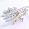 Tri-plane cufflinks